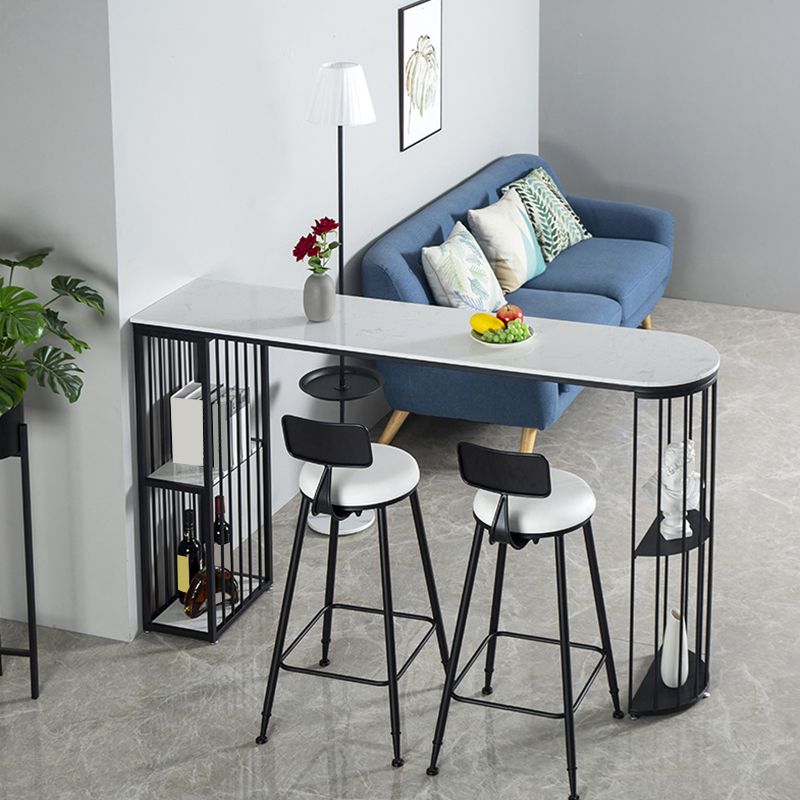 Table de bar spécialisée Table de pub moderne à hauteur de bar pour l'intérieur et la salle de repos
