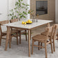 Industrial Sintered Stone Top Dining Table Rectangle Kitchen Dining Table with 4 Legs Base Clearhalo ' dining_table' 'Dining Tables & Seating' 'Dining Tables' 'furn' 'furn_dining_table' 'Furniture' 'furniture_dining_table' 'Kitchen & Dining Furniture' 'kitchen&dining_furn' 'kitchen' 'kitchen_dining_table' 1200x1200_15e399c6-f536-4f3f-8326-eb85af4cdc10
