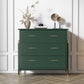Contemporary Glam Lingerie Chest Birch Storage Chest Dresser for Home Office