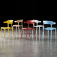 Contemporary Side Chair Stacking Dining Colorful Plastic Armless Chairs for Dining Room Clearhalo ' kitchen&dining_furn' 'Dining Chairs' 'Dining Tables & Seating' 'dining_chair' 'furn' 'furn_dining_chair' 'Furniture' 'furniture_dining_chair' 'Kitchen & Dining Furniture' 'kitchen' 1200x1200_15efa3b2-e334-4dd7-ba1b-a39afc1f68bc