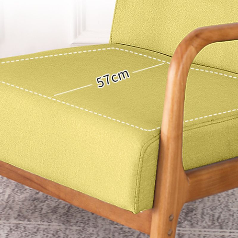 Mid-Century Modern Accent Armchair Living Room Round Arms Pillow Back Arm Chair Clearhalo 'Accent Chairs' 'accent_chairs' 'Chairs & Seating' 'furn' 'furn_accent_chairs' 'Furniture' 'Living Room Furniture' 1200x1200_15f265bf-72fa-4272-94a0-fc7e1183abd1