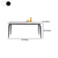 Modern Dining Set Stone 1/4/5/7 Pieces Dining Furniture for Indoor