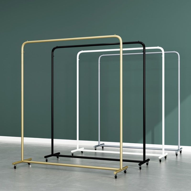 Industrial Style Coat Rack Metallic Free Standing Coat Rack with Sheave Clearhalo 'Entry & Mudroom Furniture' 'furn' 'furn_hall_tree_coat_racks' 'Furniture' 'Hall Trees & Coat Racks' 'hall_tree_coat_racks' 1200x1200_15f52602-956a-4cce-bb74-53363c5ffac4