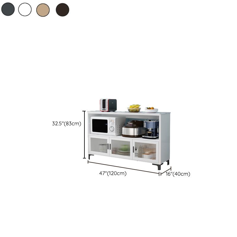 Eetkamer eiland eiland tafel moderne marmeren prep tafel met opbergkast