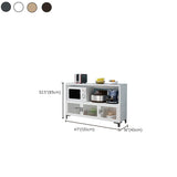 Eetkamer eiland eiland tafel moderne marmeren prep tafel met opbergkast