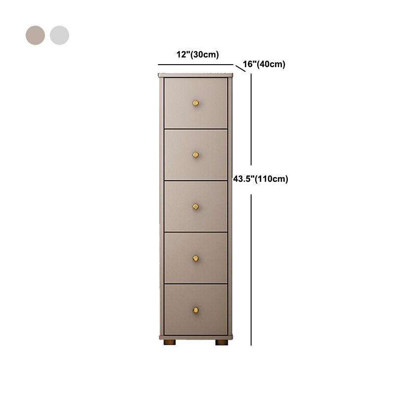 Armoire latérale rectangulaire moderne armoire de rangement en bois avec tiroir