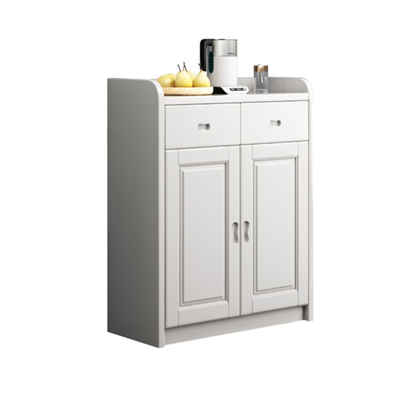 Modern Rectangle Accent Cabinet Wood Grooves Side Cabinet with Drawer Clearhalo 'Cabinets & Chests' 'cabinets_chests' 'furn' 'furn_cabinets_chests' 'Furniture' 'Living Room Furniture' 1200x1200_15f97b50-f9c3-42ec-8cc3-a845555e89dc