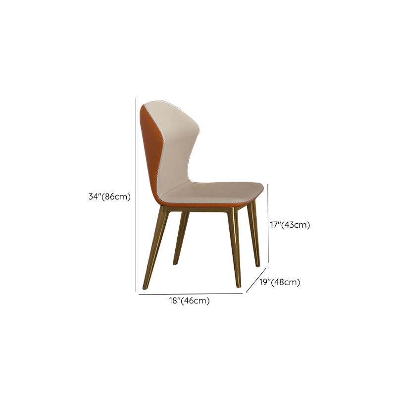 Glamourösster Set mit Lederstühlen 1