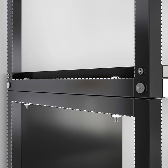 Vertical Metal Frame Etagere Bookshelf Manufactured Wood Shelf Bookcase for Living Room Clearhalo 'Bookcases' 'furn' 'furn_bookcases' 'Furniture' 'furniture_bookcases' 'Office Furniture' 1200x1200_15fd478d-04f0-467a-a9ce-86232576ebff