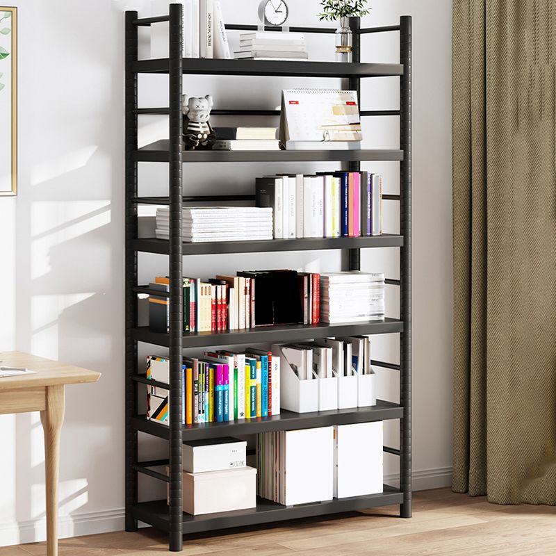 Scaffali di libreria moderni per scaffali in metallo aperto per l'home office