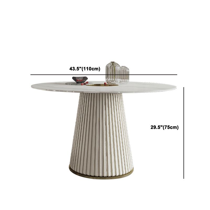 Set da tavolo in pietra sinterizzato glam nordico 1/2/3/5/7 pezzi set da pranzo