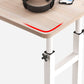 Modern Writing Desk Wooden Adjustable Standing Desk with Caster Wheel Clearhalo 'furn' 'furn_office_desk' 'Furniture' 'Office Desks' 'Office Furniture' 'office_desk' 1200x1200_1602fa4f-9281-4239-ac2e-1f4abc8ed51d