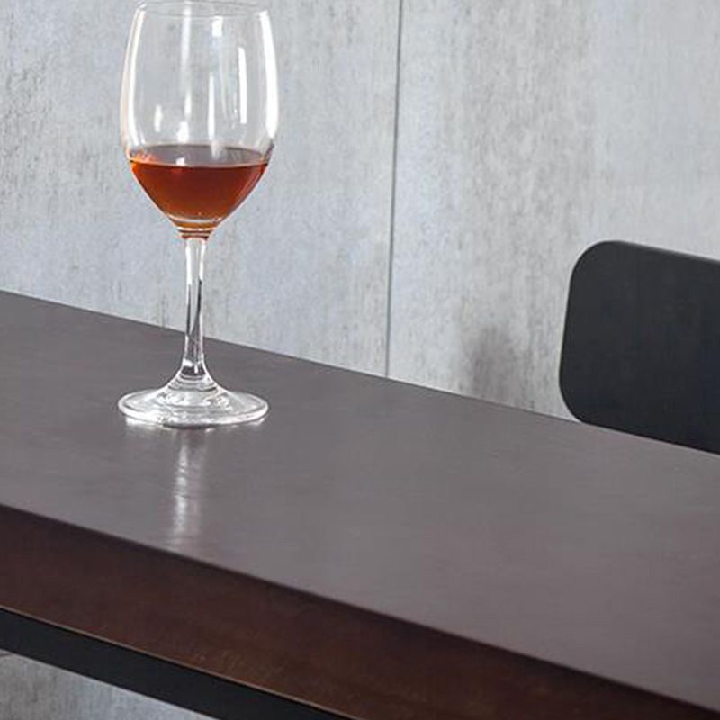 Industrieller Bar-Höhentisch, Bistro-Bartisch mit Massivholzplatte für den Einsatz auf der Terrasse