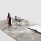 Contemporary Stone Rectangular Dining Table with 4 Steel Foot Clearhalo 'Dining Tables & Seating' 'Dining Tables' 'dining_table' 'furn' 'furn_dining_table' 'Furniture' 'Kitchen & Dining Furniture' 1200x1200_1611e479-60f2-40c3-b10b-abaaf2743df7