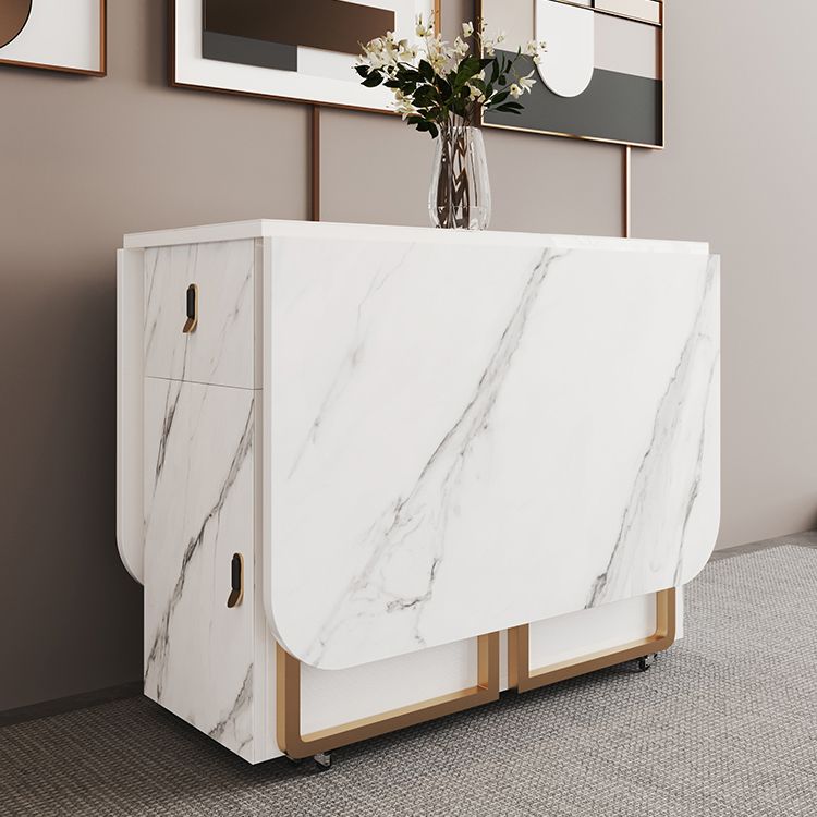 Rectangle Contemporary Sintered Stone Dining Room Set Foldable Dining Furniture for Restaurant Clearhalo 'Dining Room Sets' 'Dining Tables & Seating' 'dining_room_set' 'furn' 'furn_dining_room_set' 'Furniture' 'furniture_dining_room_set' 'Kitchen & Dining Furniture' 'kitchen&dining_furn' 'kitchen' 1200x1200_161322a4-b67c-45ad-a16d-e4f8fac65dfa