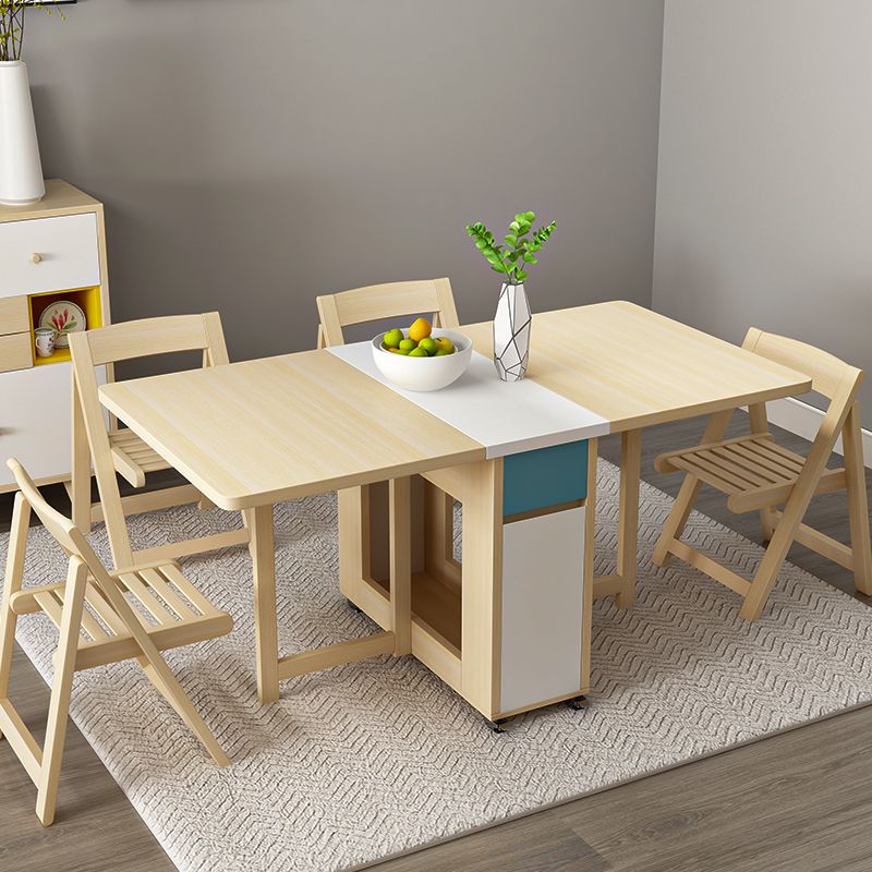 Mid-Century Dining Table Rectangle Drop-Leaf Sintered Stone Table for Home (only Table) Clearhalo ' dining_table' 'Dining Tables & Seating' 'Dining Tables' 'furn' 'furn_dining_table' 'Furniture' 'furniture_dining_table' 'Kitchen & Dining Furniture' 'kitchen&dining_furn' 'kitchen' 'kitchen_dining_table' 1200x1200_161d0c0c-6bdf-4b6c-ac44-b6cb78cf89db