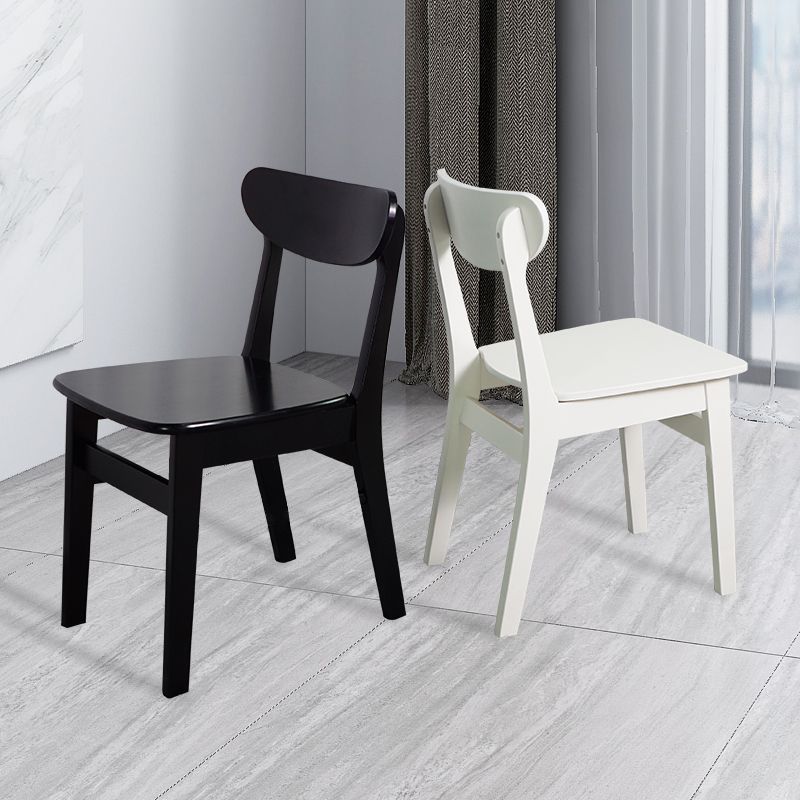 Scandinavian Rubberwood Open Back Side Chair Natural Upholstered Dining Chair (Set of 2) Clearhalo ' kitchen&dining_furn' 'Dining Chairs' 'Dining Tables & Seating' 'dining_chair' 'furn' 'furn_dining_chair' 'Furniture' 'furniture_dining_chair' 'Kitchen & Dining Furniture' 'kitchen' 1200x1200_161de05c-2a0e-4425-9282-52ffb51a0bd4