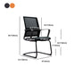 Contemporary No Wheels Desk Chair Microfiber Conference Mid-Back Arm Chair Clearhalo 'furn' 'furn_office_chair' 'Furniture' 'Office Chairs' 'Office Furniture' 'office_chair' 1200x1200_16204b1d-4bc6-49b0-8745-fb554cb3e58e