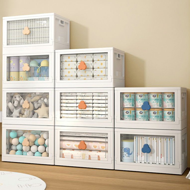 Armoire de rangement à charnière contemporaine Armoire en plastique