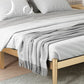 Glam Metal with Headboard Rectangular Slat Mattress Included Slat Bed