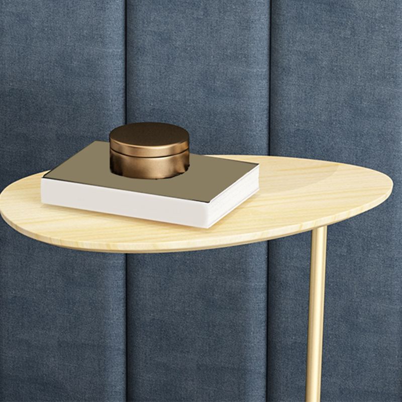 23.6inch Tall Modern C Corner Table Solid Wood Side End Table Clearhalo 'Coffee & Accent Tables' 'End & Side Tables' 'end_side_tables' 'furn' 'furn_end_side_tables' 'Furniture' 'Living Room Furniture' 1200x1200_162555df-409f-46c4-8979-e05d768f05f0