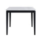 Square White Top Dining Table Industrial 4 Legs Dining Table with Black Frame Clearhalo 'Dining Tables & Seating' 'Dining Tables' 'dining_table' 'furn' 'furn_dining_table' 'Furniture' 'Kitchen & Dining Furniture' 1200x1200_16271836-7781-474d-8dbd-2854ba4bb1bb