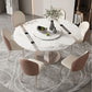 Modern Sintered Stone White Dining Room Set Space-Saving Design Dining Table Furniture Clearhalo 'Dining Room Sets' 'Dining Tables & Seating' 'dining_room_set' 'furn' 'furn_dining_room_set' 'Furniture' 'furniture_dining_room_set' 'Kitchen & Dining Furniture' 'kitchen&dining_furn' 'kitchen' 1200x1200_1629816a-9566-40dc-993b-0d59f717b7df