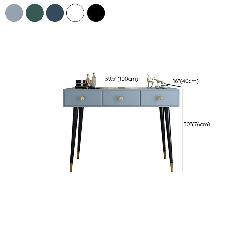Modern Solid Wood Vanity Dressing Table with Mirror and Stool Clearhalo 'Bedroom Furniture' 'furn' 'furn_makeup_vanities' 'Furniture' 'Makeup Vanities' 'makeup_vanities' 1200x1200_162a910d-13a1-4d24-be91-0aee1351eb37