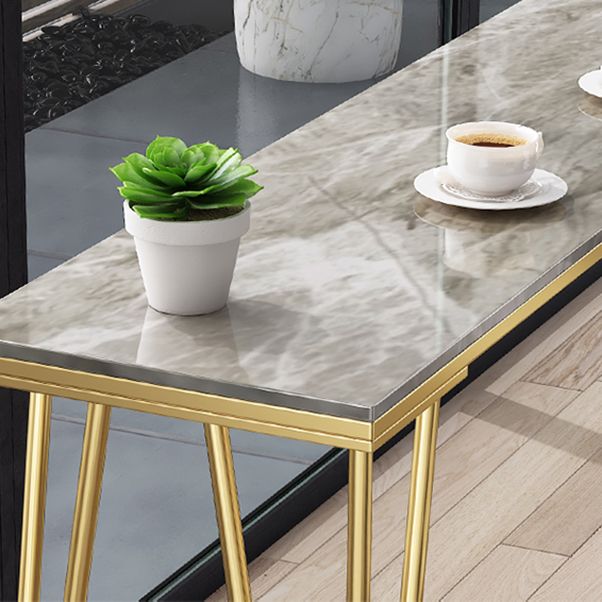 Glam Rectangular Counter Height Pub Set 1/4 Pieces Table and Stool Set Clearhalo 'Bar Furniture' 'furn' 'furn_home_bar_bar_sets' 'Furniture' 'Home Bars & Bar Sets' 'home_bar_bar_sets' 'Kitchen & Dining Furniture' 1200x1200_162b4c51-cbf0-4ccb-b736-85b418bc9e96