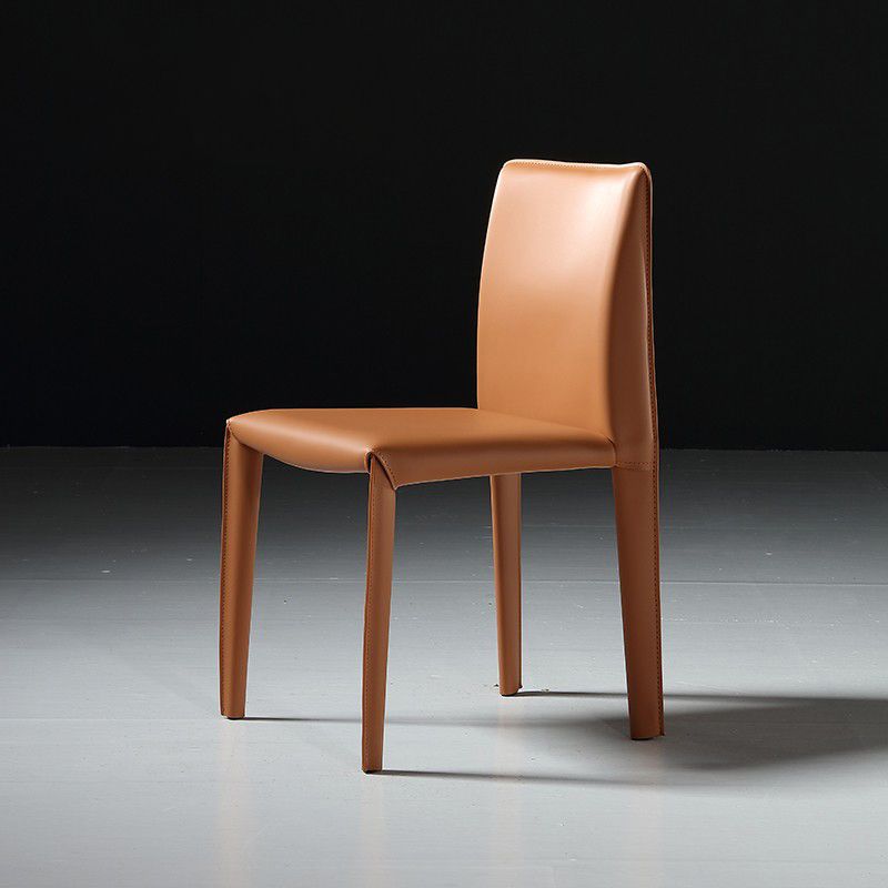 Modern Indoor Home Side Chair Faux Leather Upholstered Side Chair Clearhalo 'Dining Chairs' 'Dining Tables & Seating' 'dining_chair' 'furn' 'furn_dining_chair' 'Furniture' 'Kitchen & Dining Furniture' 1200x1200_162c8aaa-fae7-4bf9-b92e-312ad82efa51