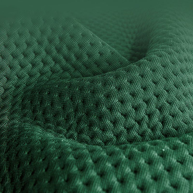 Modernistic Biscuit Back Sofa Tuxedo Arm Loveseat for Bonus Room