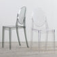 Scandinavian Design Stacking Plastic Dining Armless Chair Open Back Side Chair Clearhalo ' kitchen&dining_furn' 'Dining Chairs' 'Dining Tables & Seating' 'dining_chair' 'furn' 'furn_dining_chair' 'Furniture' 'furniture_dining_chair' 'Kitchen & Dining Furniture' 'kitchen' 1200x1200_1630f3bb-3113-469f-b847-7d6fa3fe4a9a