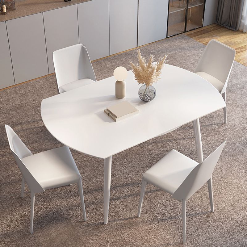 Sintered Stone Dining Table Modern Round Dining Table for Kitchen