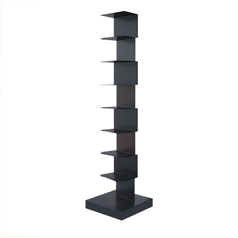 Modern Style Steel Bookshelf Vertical Shelf Bookcase for Home Clearhalo 'Bookcases' 'furn' 'furn_bookcases' 'Furniture' 'furniture_bookcases' 'kitchen' 'kitchen_bookcases' 'Living Room Furniture' 'Office Furniture' 1200x1200_16357a17-684f-436f-9f23-9e10686bf67b