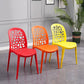 Contemporary Style Armless Plastic Side Chair Open Back Side Chair Clearhalo 'Dining Chairs' 'Dining Tables & Seating' 'dining_chair' 'furn' 'furn_dining_chair' 'Furniture' 'furniture_dining_chair' 'Kitchen & Dining Furniture' 1200x1200_16370e2a-8e0f-4867-be53-dae984c4bb73