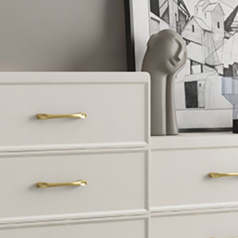 Cómoda de almacenamiento vertical de abedul, cómoda de almacenamiento Glam contemporánea para dormitorio