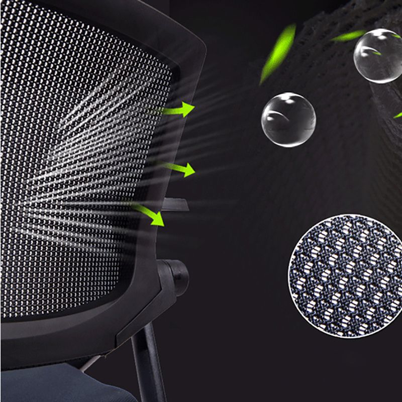 Contemporary Arms Included Desk Chair Mesh Back Conference Chair Clearhalo 'furn' 'furn_office_chair' 'Furniture' 'Office Chairs' 'Office Furniture' 'office_chair' 1200x1200_163ae896-46cd-4ee4-8113-683b65d3e1fc