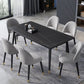 Metal Contemporary Rectangular Dining Table Sintered Stone Top Table with Black Legs Clearhalo ' dining_table' 'Dining Tables & Seating' 'Dining Tables' 'furn' 'furn_dining_table' 'Furniture' 'furniture_dining_table' 'Kitchen & Dining Furniture' 'kitchen&dining_furn' 'kitchen' 'kitchen_dining_table' 1200x1200_163fe1dd-0a0f-4565-bc3c-7fa5f9e47d9e