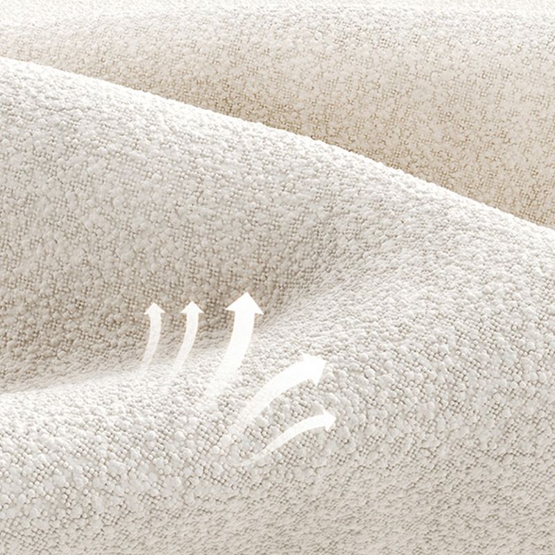 Biscuit contemporain Biscuit Tuxedo bras canapé en blanc pour le salon