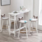 Industrial Solid Wood Bar Table Trestle Base Bar Table for Dining Room Clearhalo 'Bar Furniture' 'Bar Tables' 'bar_tables' 'furn' 'furn_bar_tables' 'Furniture' 'Kitchen & Dining Furniture' 1200x1200_16411ffd-6171-4427-8852-e7e84b2db7e2