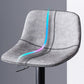 Modern Rotatable Backrest Counter Stool Steel Study Bar Stool with Leather Cushion Clearhalo 'Bar Furniture' 'Bar Stools' 'bar_stools' 'furn' 'furn_bar_stools' 'furniture_bar_stools' 'Kitchen & Dining Furniture' 'kitchen&dining_furn' 'kitchen' 'kitchen_furn' Furniture' 1200x1200_1646c9c5-34aa-43c0-bffa-c72eb9ac8683