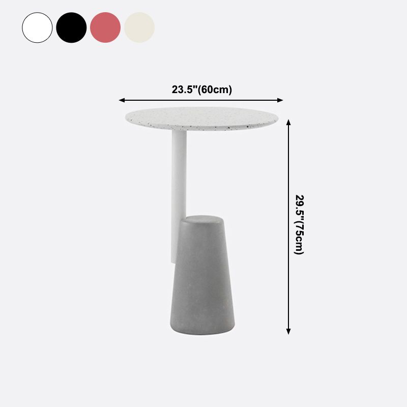 Pedestal Base Traditional Luxury Table Round Concrete Table for Dining Room Clearhalo ' dining_table' 'Dining Tables & Seating' 'Dining Tables' 'furn' 'furn_dining_table' 'Furniture' 'furniture_dining_table' 'Kitchen & Dining Furniture' 'kitchen&dining_furn' 'kitchen' 'kitchen_dining_table' 1200x1200_16480c17-d1ab-4a1e-a15c-6bf09a6bf0de