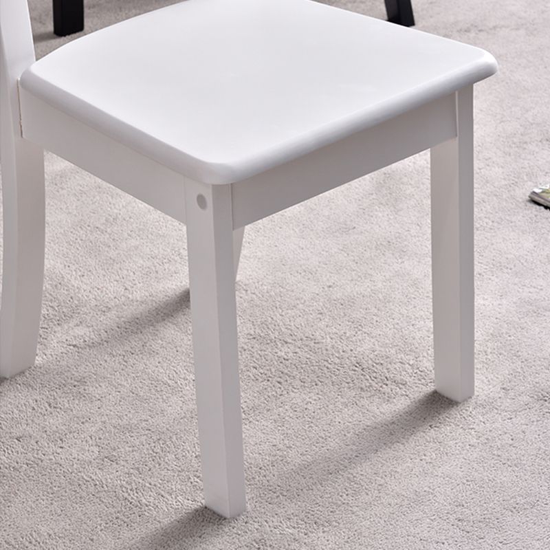 Home Armless Dining Chairs Ladder Back Side Chair with Wood Legs (Set of 2) Clearhalo ' kitchen&dining_furn' 'Dining Chairs' 'Dining Tables & Seating' 'dining_chair' 'furn' 'furn_dining_chair' 'Furniture' 'furniture_dining_chair' 'Kitchen & Dining Furniture' 'kitchen' 1200x1200_1648590a-9c23-421d-8053-98478233526c