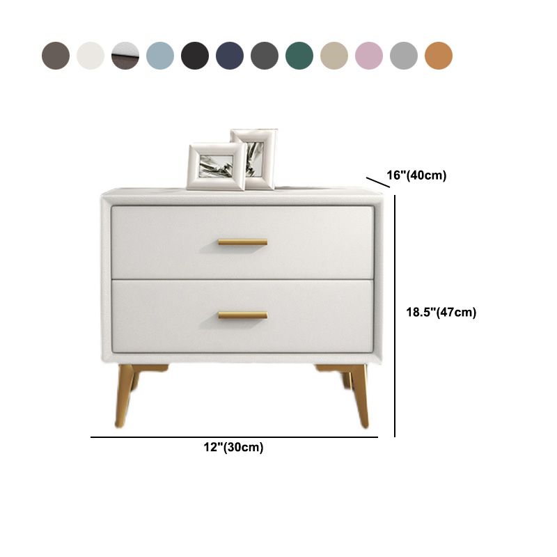 1-Drawer Nightstand 18.5" H Wooden Bed Nightstand with 4 Legs Clearhalo 'Bedroom Furniture' 'furn' 'furn_night_stand' 'Furniture' 'night_stand' 'Nightstands' 1200x1200_1648e202-f880-4d99-a2ed-c1f0b07a1421