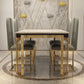 Contemporary Sintered Stone Rectangle Table Set 1/2/5/7/9 Pieces Dining Set for Home Clearhalo 'Dining Room Sets' 'Dining Tables & Seating' 'dining_room_set' 'furn' 'furn_dining_room_set' 'Furniture' 'Kitchen & Dining Furniture' 1200x1200_164b0eec-cc2b-42d5-8c99-fad85eac6a32