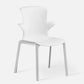 Sedia laterale impilamento in casa sedia da pranzo in plastica interna