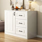 White Accent Cabinet Standard Rectangle Side Cabinet with Doors Clearhalo 'Cabinets & Chests' 'cabinets_chests' 'furn' 'furn_cabinets_chests' 'Furniture' 'Living Room Furniture' 1200x1200_164d09a0-adee-47a7-8c85-d7c06442878b