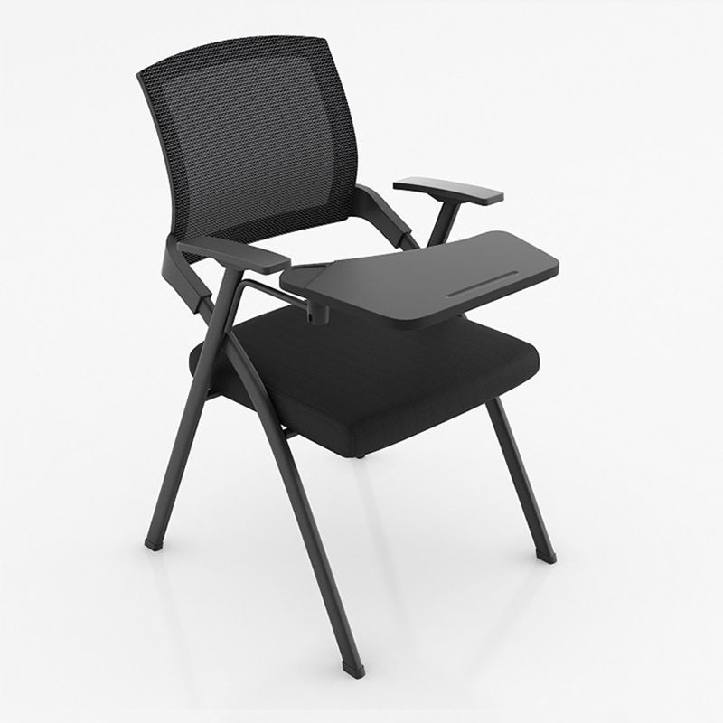 Mid Back Home Office Chair Black Frame Conference Chair Arm Chair Clearhalo 'furn' 'furn_office_chair' 'Furniture' 'Office Chairs' 'Office Furniture' 'office_chair' 1200x1200_16524a71-c554-4a2c-826f-96e47f02abc9