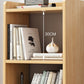 9.44" Wide Home Standard Bookshelf Modern Wood Movable Shelf