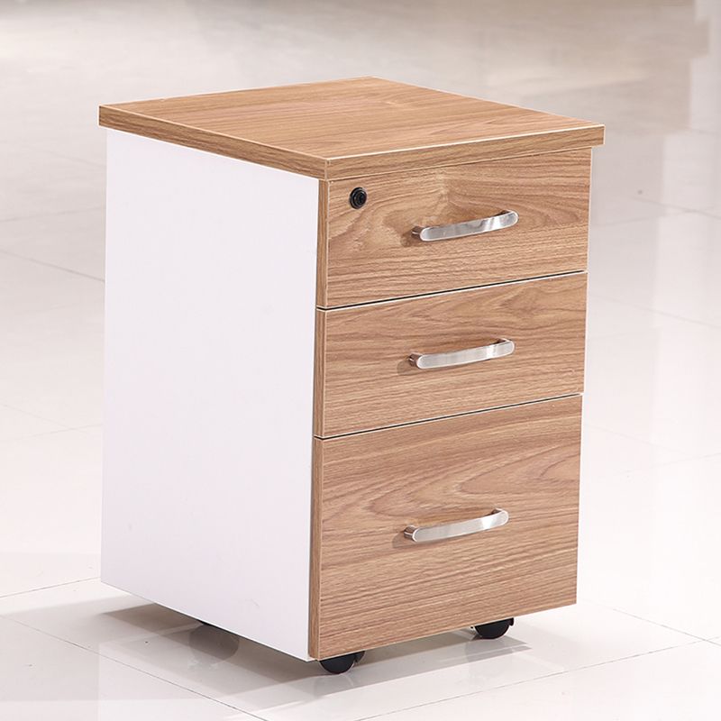 Mobile moderno mobile verticale mobile in legno con archiviazione di bloccaggio